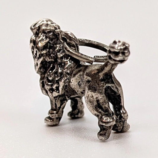 Vintage Sterling Poodle Charm - 925 Silver Show Dog- 4.13 Grams