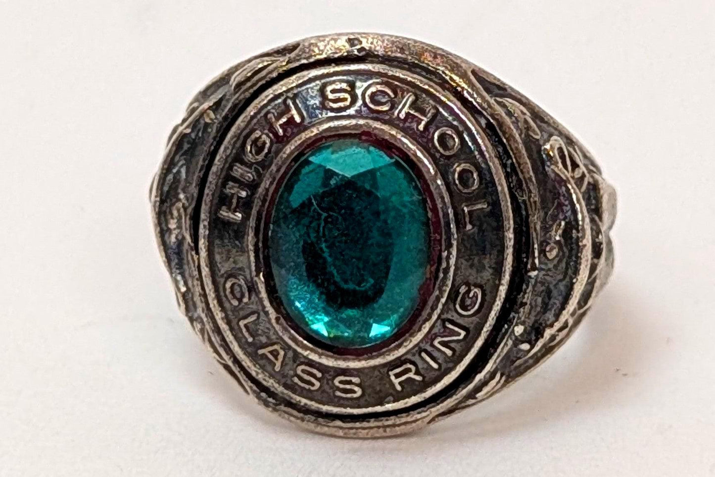 Vintage Danecraft High School Class Ring Charm - Stamped and Tested Sterling Silver - Danecraft Sterling