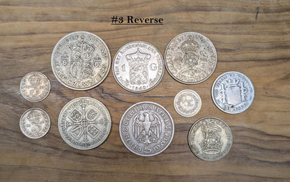 Lot of World Silver Coins - Multiple Lots Available, Check it out! - Cool / Unique Silver Coin Lot - Old Silver Coins - Large Coin Lot!