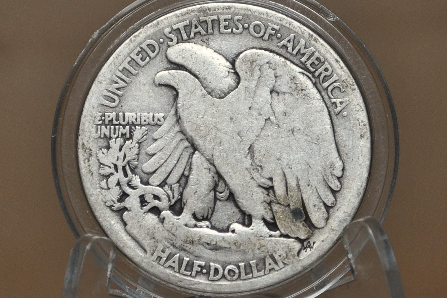 1916-S Walking Liberty Silver Half Dollar Obverse S - G (Good) -Key Date- Denver Mint- 1916 S Wlh - Half Dollar 1916 S Liberty Walking Half