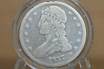1837 Capped Bust Half Dollar - Good; Affordable Coin, Competitive Price - 1837 Half Dollar US Half Dollar 1837