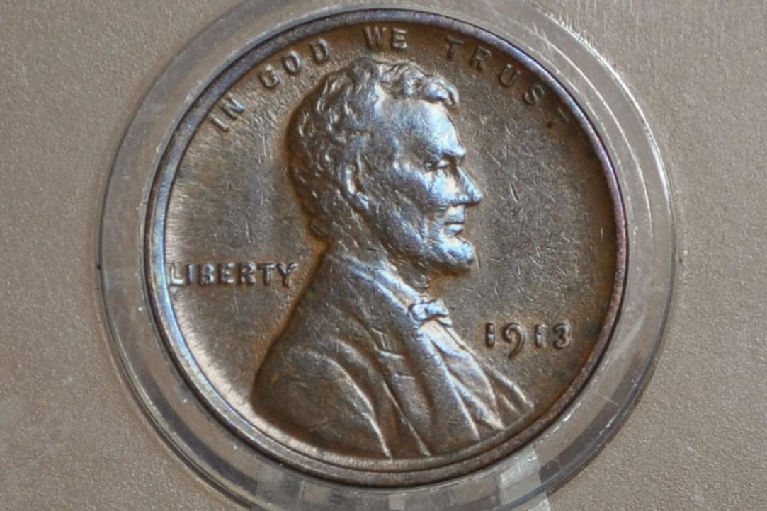 1913 Wheat Penny - Choose by Grade - Early Date - 1913-P Wheat Cent - Philadelphia Mint - Wheat Ear Cent 1913 - WW1 Era Coin