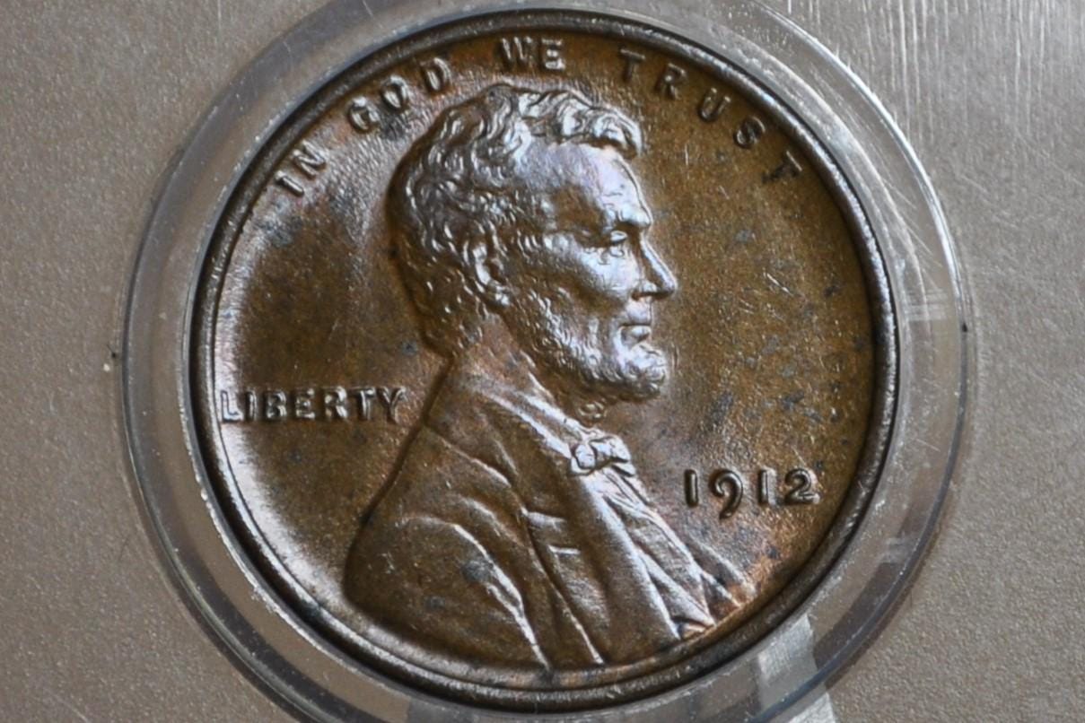 1912 P,D,S Wheat Penny - Choose by Mint and Grade - Lincoln Wheat Ear Cent - Semi Key Date - WWI Era Coin