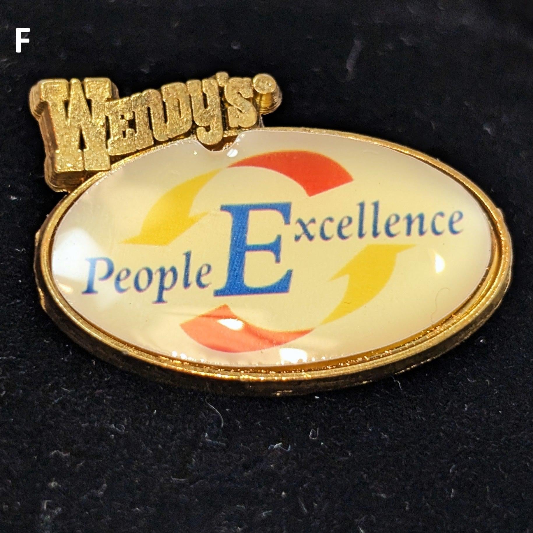 Choose Your Own! Vintage Wendy&#39;s Employee Pins - New Old Stock