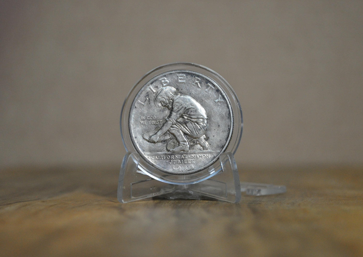 1925-S California Silver Commemorative Half Dollar- AU - Diamond Jubilee Half Dollar 1925S, 1925 California Half