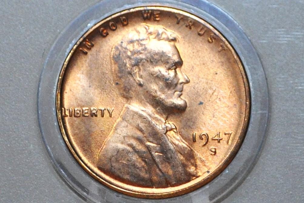 1947 S Wheat Penny - WWII Era Cent - 74th Anniversary - Collectible Coin (Denver Mint)