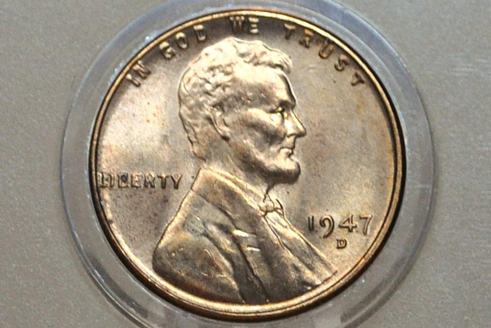 1947 S Wheat Penny - WWII Era Cent - 74th Anniversary - Collectible Coin (Denver Mint)