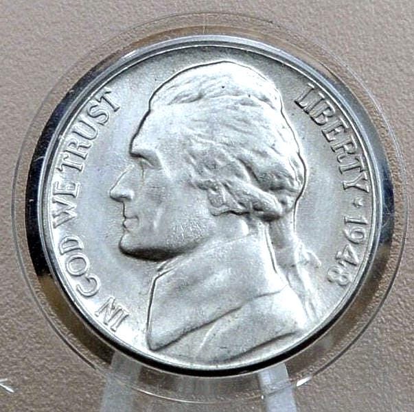 1948 PDS Jefferson Nickels - P,D,S - Choose by Mint Mark and Grade - 1948 S Jefferson Nickel 1948 D Jefferson Nickel 1948 P