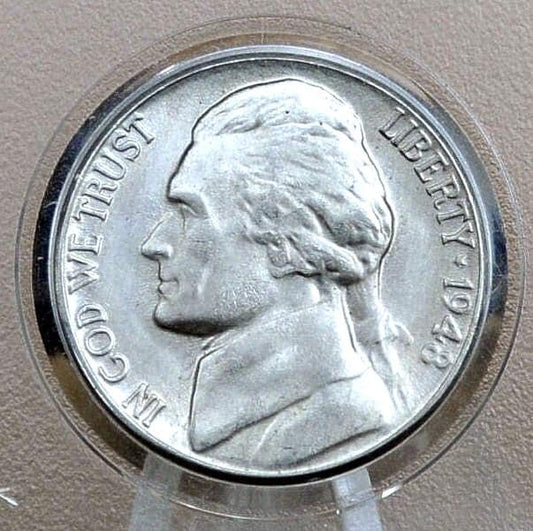 1948 PDS Jefferson Nickels - P,D,S - Choose by Mint Mark and Grade - 1948 S Jefferson Nickel 1948 D Jefferson Nickel 1948 P