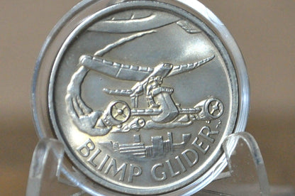 Teenage Mutant Hero Turtles New York City Sewer Token - Blimp Glider Collectible Token