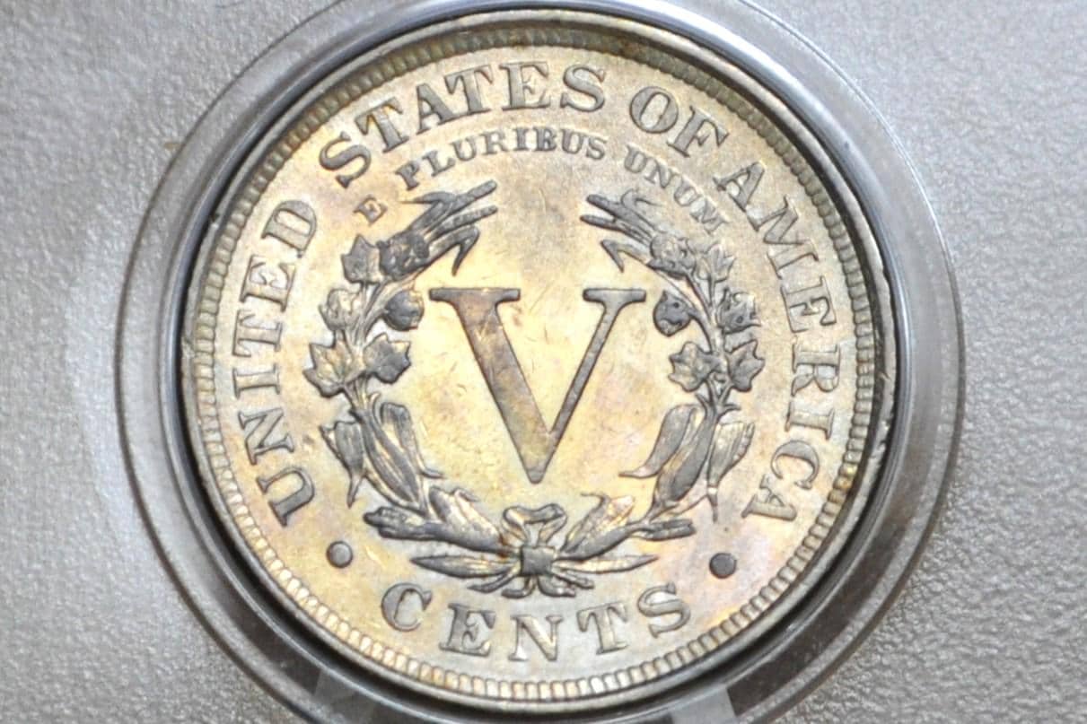 1902 Liberty Head Nickel - V Nickel - Choose by Grade / Condition - Liberty Nickel - 1902 V Nickel - 1902 Nickel