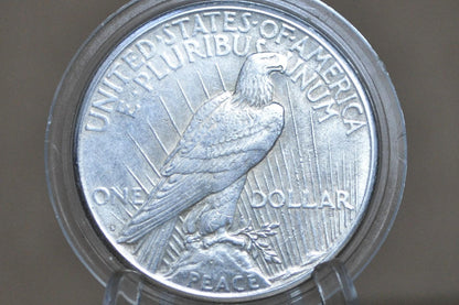 1924-S Peace Silver Dollar - Choose by Grade - 1924 S Silver Dollar - Lower Mintage - 1924S Silver Dollar Peace -San Francisco Mint