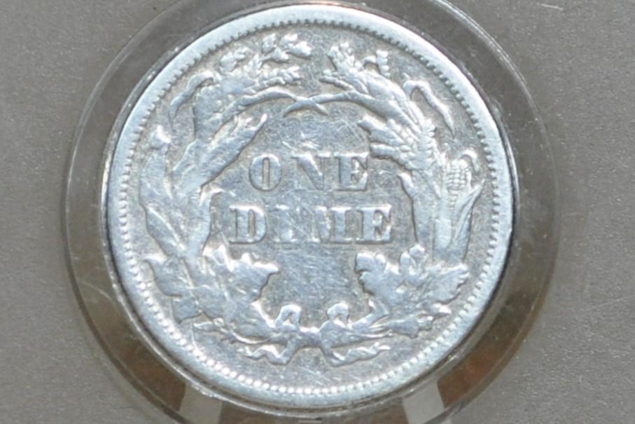 1875 Seated Liberty Dimes - Choose by Mint & Grade / Condition - 1875S Liberty Seated Silver Dime 1875 CC Dime -