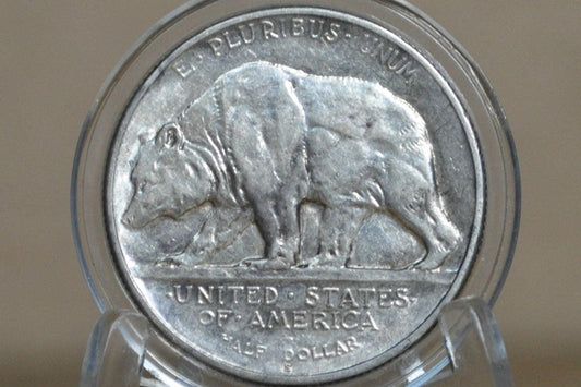 1925-S California Silver Commemorative Half Dollar- AU - Diamond Jubilee Half Dollar 1925S, 1925 California Half