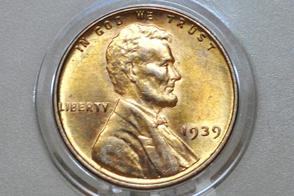 1939 P,D,S Wheat Pennies - Choose by Mint / Grade - Wheat Ear Cent 1939 Wheat Back Penny / Wheat Back 1939D Wheat Cent