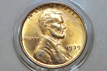 1939 P,D,S Wheat Pennies - Choose by Mint / Grade - Wheat Ear Cent 1939 Wheat Back Penny / Wheat Back 1939D Wheat Cent