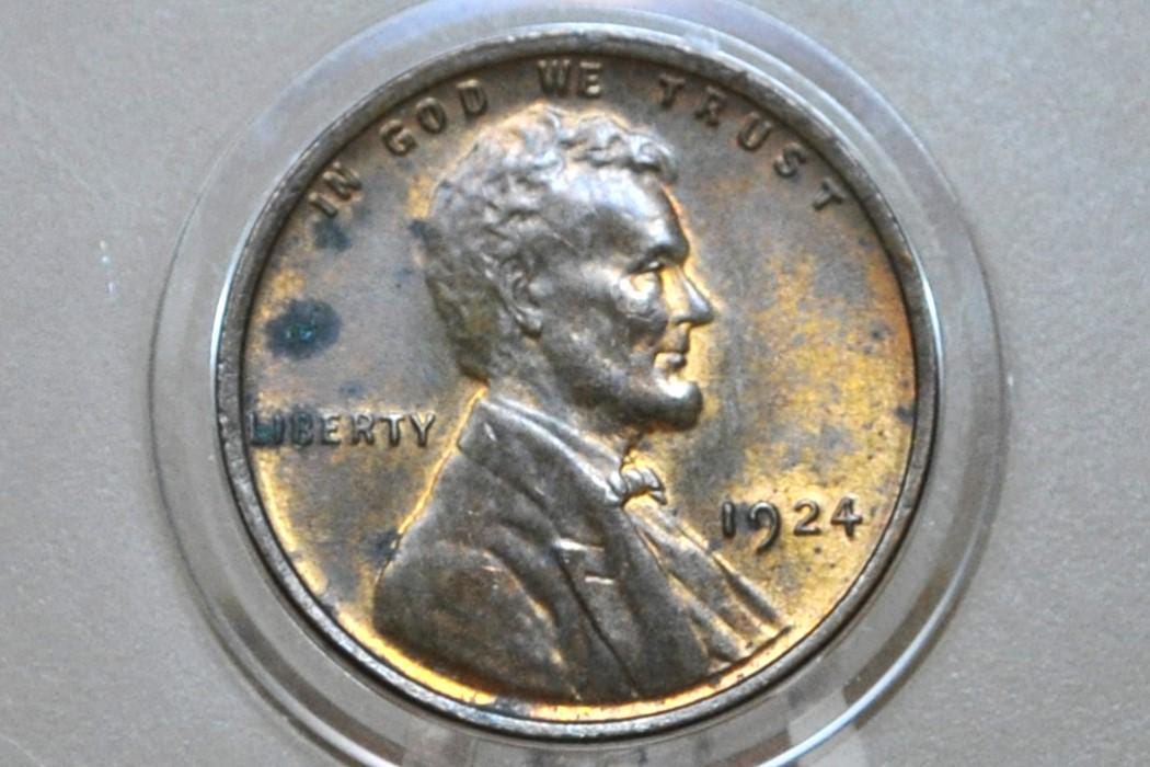 1924 Wheat Pennies, P,D,S - Choose by Mint / Grade / Condition - San Francisco Mint Denver, Philadelphia - 1924 S Wheat Ear Cent 1924D