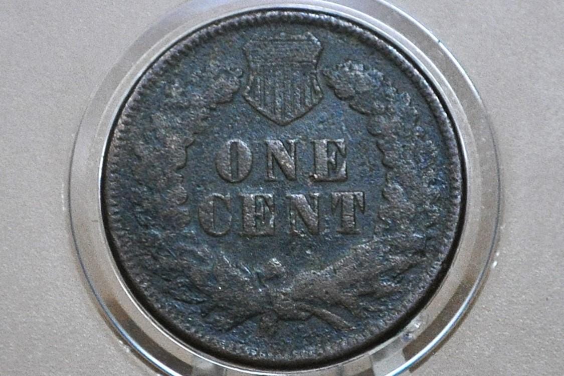 1876 Indian Head Penny - G-VG (Good to Very Good) Grade; Choose by Grade - Indian Head Cent 1876 - Good Date, Harder to Find