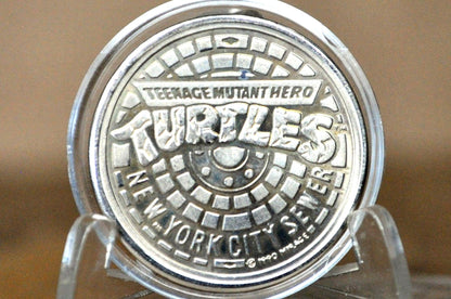 Teenage Mutant Hero Turtles New York City Sewer Token - Blimp Glider Collectible Token