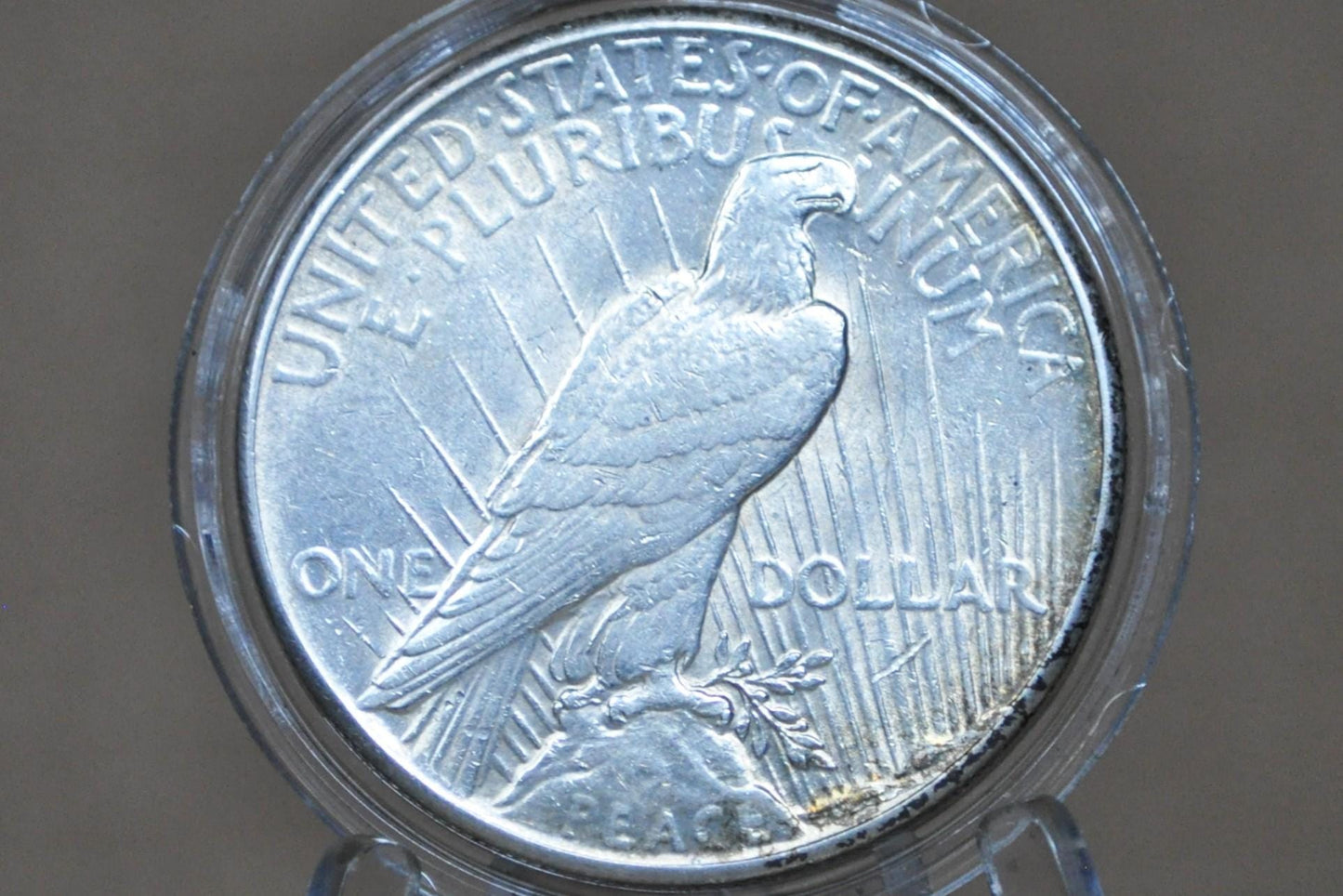 1928 Peace Dollar, Key Date - AU55 (About Uncirculated) - Philadelphia Mint - 1928 P Silver Dollar Key Date 1928 Peace Dollar