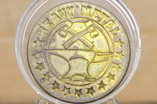 1994 Heavy Metal Slammer - Whammer Imperial Challenge Coin Token Medal