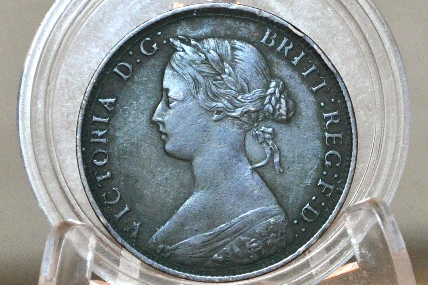 1861-1864 Nova Scotia One Cent - Choose by Date & Grade - Nova Scotia 1 Penny 1861 Cent - Only 2 Years of Issue