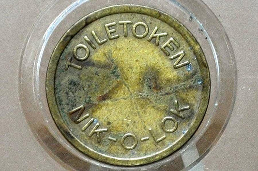 Nik-O-Lok TioleToken - Restroom Token From Nik-O-Lok -Tioletoken Nik-O-Lok