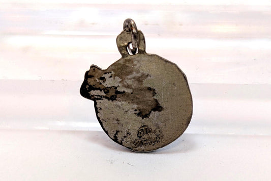 Silver Telstar Satellite Charm - Stamped and Tested Sterling Silver - Vintage Satellite Charm
