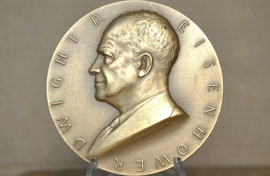 Dwight D. Eisenhower Presidential Medal - 34Th U.s. President, Dwight D. Eisenhower Medallion