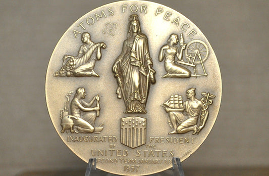 Dwight D. Eisenhower Presidential Medal - 34Th U.s. President, Dwight D. Eisenhower Medallion