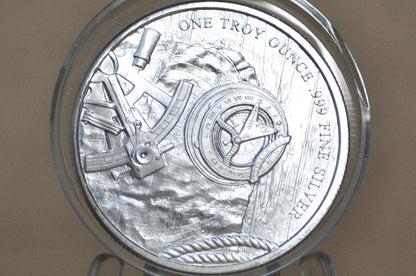 The American Prospector 1 Troy oz .999 Fine Silver Round - Old Prospector and Mule 1 Troy oz .999 Fine Silver Round