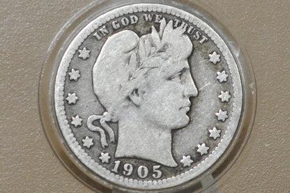 1892-1916 Barber Silver Quarters - Choose by Date & Grade - Various Mints - Barber Quarters Liberty Head Quarters