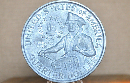 Paper Weight Large Novelty US Bicentennial Quarter - United States 200th Anniversary of American Independence Novelty Quarter