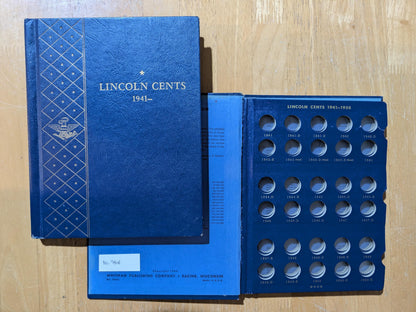 Lincoln Wheat Penny and Indian Head Cent Coin Album, Choose by Type - Coin Collecting Supplies - Whitman Albums HE Harris Albums, + More!