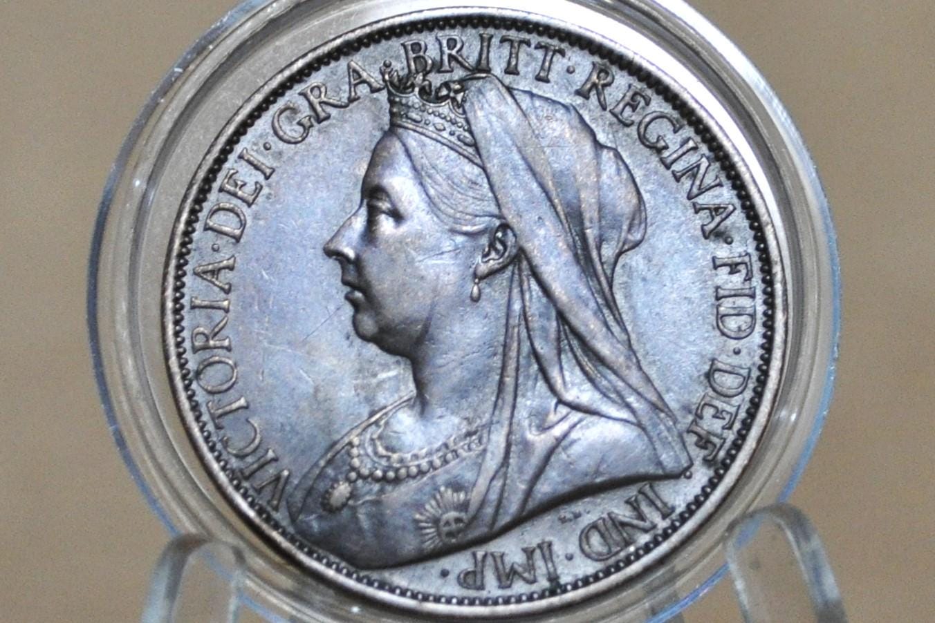 Old British Pennies - 1860-1901 Great Britain One Penny - Choose by Date! -UK Large Penny Size-Queen Victoria 1 Penny 1800s British Pennies