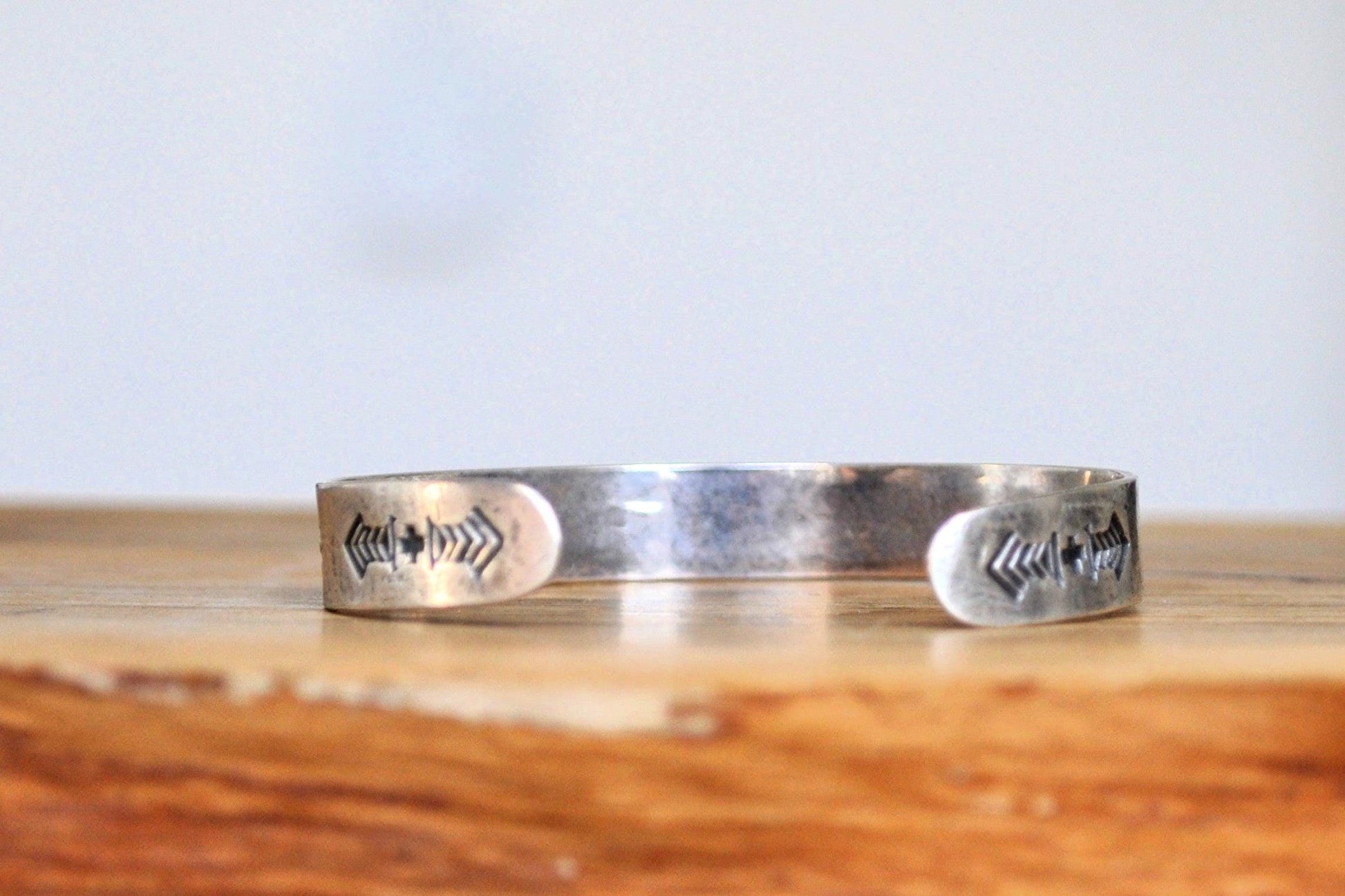 Navajo Sterling Silver Turquoise Cuff Bracelet – Handmade Native American Jewelry