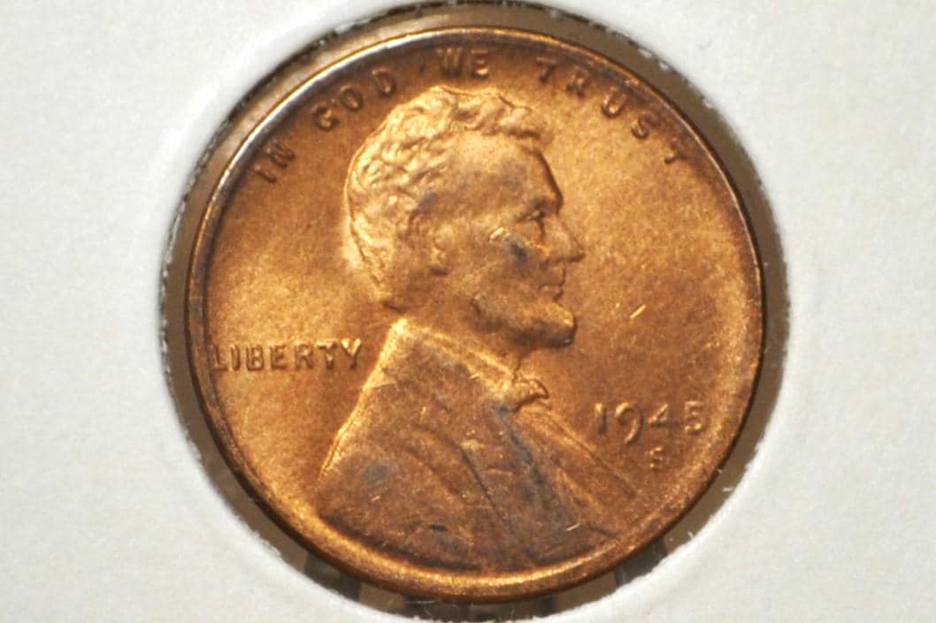 1945 P,D,S Wheat Pennies - Choose by Mint & Grade - 1945 S Wheat Ear 1945 D Wheat Back 1945 Penny - WWII Era Coin