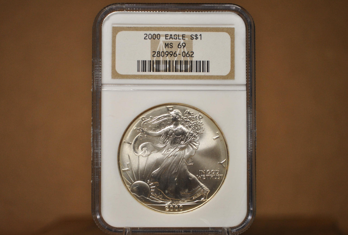 Silver Eagles 1 oz. Bullion - Choose by Date - One Ounce Fine Silver - 1986-2000's Silver Walking Liberty One Ounce Silver Proofs, MS, Slabs