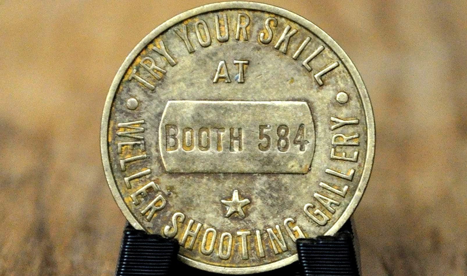 Weller Soldering Guns Chicago Radio Parts Show Promotional Token - Vintage Promotional Trade Show Token for Weller Soldering Gun