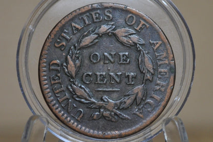 1817 Large Cent 13 Stars - Good, Damaged - US Large Cent - 1817 Coronet Liberty Head Large Cent - Thirteen Stars - 1817 Matron Cent