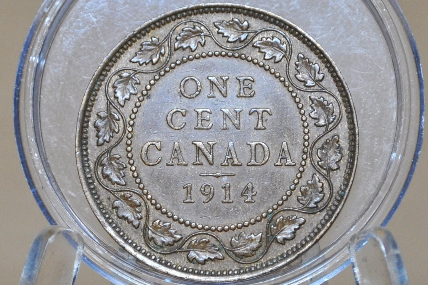 1914 Canadian Large Cent - Choose by Grade / Condition - King George V - One Cent Canada 1914 Cent 1914 Large Canadian Cent