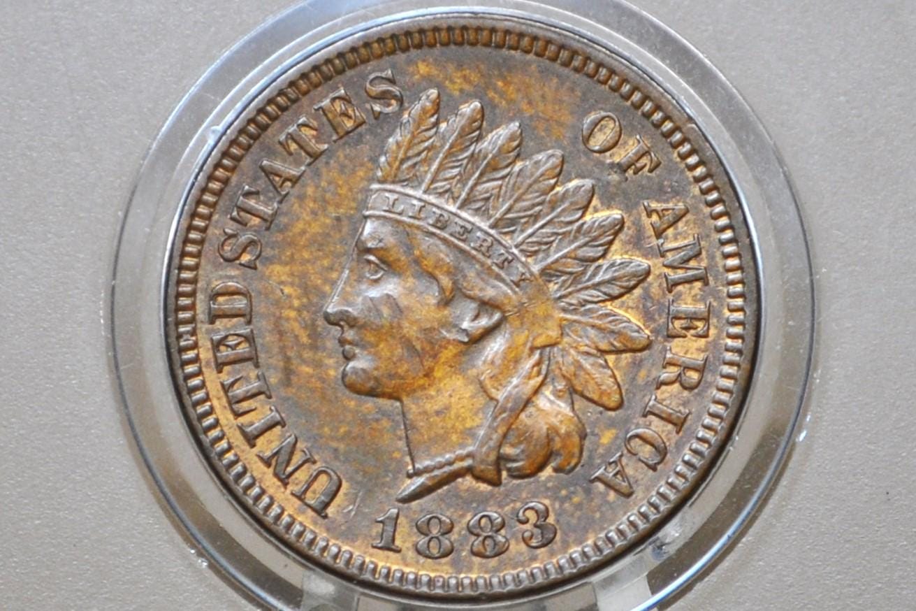 1883 Indian Head Penny - Choose by Grade - 1883 Indian Head Cent 1883 - Us One Penny 1883
