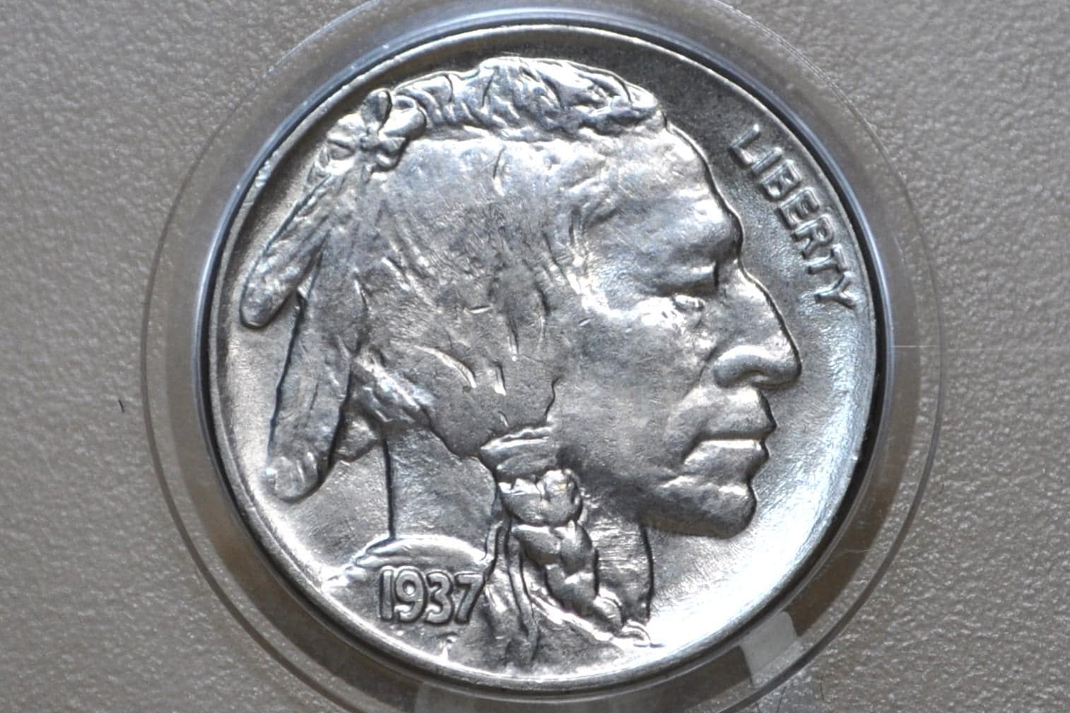 1937 Buffalo Nickel - Chose by Grade VF-BU (Very Fine to Uncirculated) Grades; - Philadelphia Mint - Indian Head Nickel 1937 P Nickel