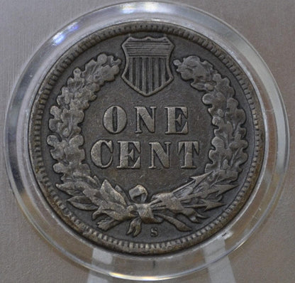 1908-S Indian Head Penny - Choose by Grade - Rare, Key Date - 1908 S US One Penny - 1908 S Indian Head Cent 1908 S