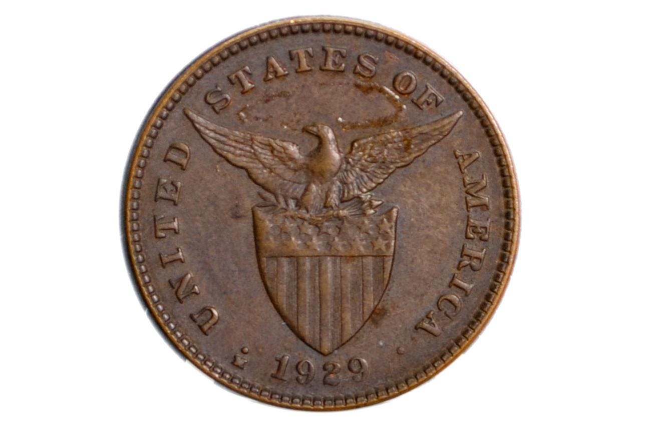 1910s, 20's, 30s & 40s Philippines 1 Centavos - Choose by Date - 1903 One Centavo Filipinas - Many in Stock