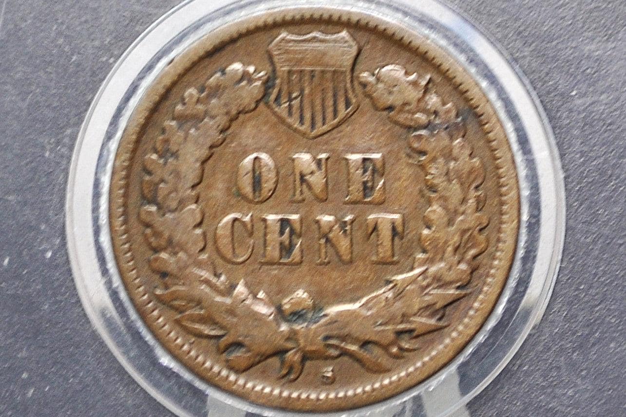 1908-S Indian Head Penny - Choose By Grade - Rare, Key Date - 1908 S Us One Penny - 1908 S Indian Head Cent 1908 S