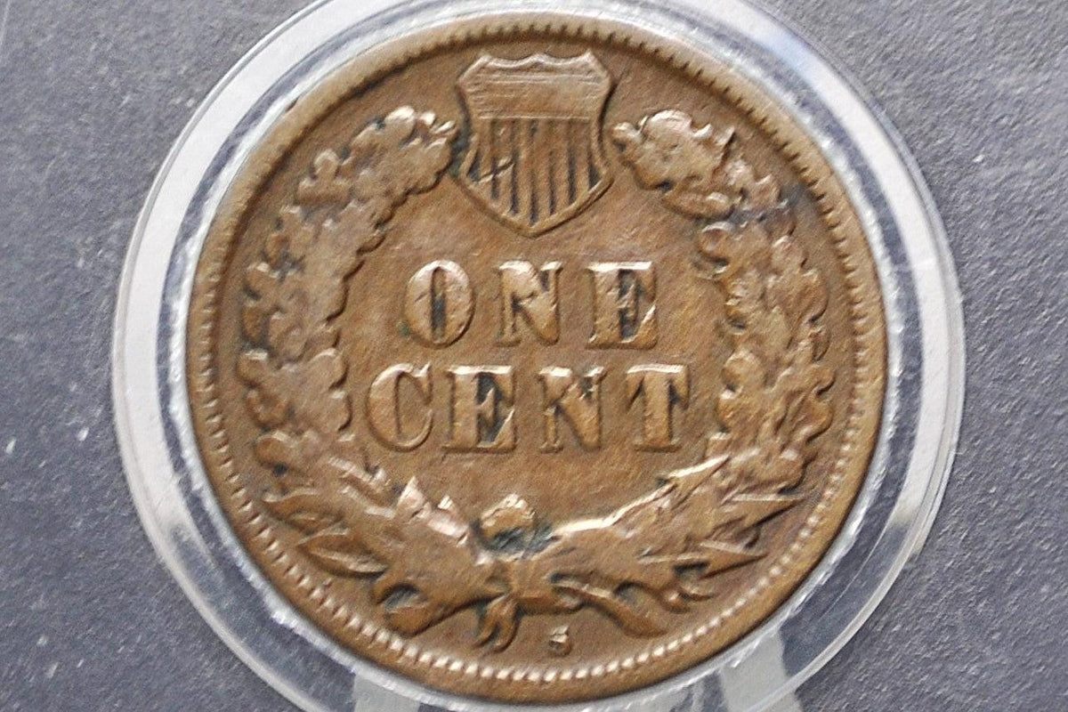 1908-S Indian Head Penny - Choose By Grade - Rare, Key Date - 1908 S Us One Penny - 1908 S Indian Head Cent 1908 S