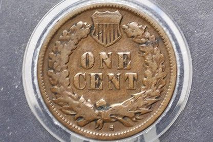1908-S Indian Head Penny - Choose By Grade - Rare, Key Date - 1908 S Us One Penny - 1908 S Indian Head Cent 1908 S