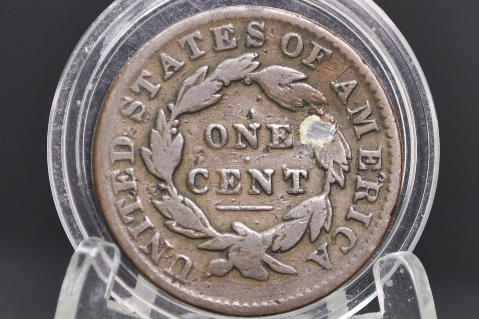 1833 Matron Head Large Cent - Choose by Coin / Grade - 1833 Liberty Head Cent - 1833 One Cent - Matron Head 1816 to 1835