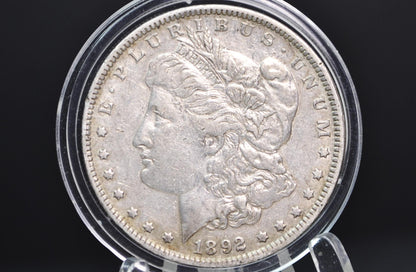 1892 Morgan Dollar - Choose by Grade / Condition - Philadelphia Mint - 1892-P Morgan Silver Dollar - 1892 P Morgan, Tough Date